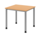 Schreibtisch | Besprechungstisch | 4-Fu� | B/T 800x800 mm