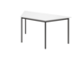 Trapeztisch | Schreibtisch | 4-Fu | B/T 1600 x 690 mm