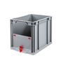 Eurobeh�lter EuroStore, Klappscheibe B/T/H 400x300x320 mm