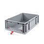 Eurobeh�lter EuroStore, Klappscheibe B/T/H 600x400x170 mm