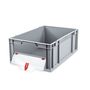 Eurobeh�lter EuroStore, Klappscheibe B/T/H 600x400x220 mm