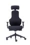 Ergonomischer B�rostuhl | Lordosenst�tze | Armlehne | Kopfst�tze