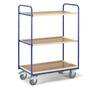 Tischwagen mit Rand 3 Etagen Ladefl�che 1000x575 mm 