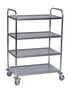 Tischwagen 4 Etagen Ladefl�che 825x500 mm 