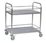 Tischwagen mit umlaufendem Gelnder 
