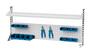 Lochwand f�r Werkbank mit Zubeh�r BxH 1500x650 mm