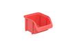 Sichtlagerbox, Basic PP, Gr. 1, 1 St�ck, Farbe rot 