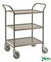 Servierwagen mit drei herausnehmbaren Tabletts 