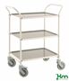 Servierwagen mit drei herausnehmbaren Tabletts 