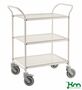 Servierwagen mit drei herausnehmbaren Tabletts 