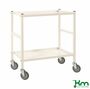 Tischwagen mit 2 B�den und Feststeller 