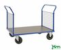 Gitterwand-Plattformwagen mit Feststeller 