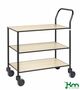 Kleiner Tischwagen mit 3 B�den und Feststeller 