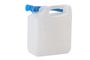Wasserkanister ECO mit Auslaufrohr, 12 Liter, natur 