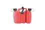 Doppelkanister PROFI 3 + 1,5 L, rot, HD-PE  