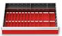 Schubladeneinsatz Muldenplatten 600x400 mm BLH 75 mm 