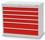 Bedrunka+Hirth Schubladenschrank T500 6 Schubladen B/T/H 980x500x819 mm