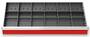 Schubladeneinsatz Metalleinteilung 900x400 mm BLH 200 mm