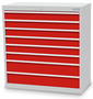 Bedrunka+Hirth Schubladenschrank T500 8 Schubladen B/T/H 980x500x1019 mm