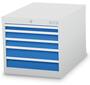 Bedrunka+Hirth Schubladenschrank T736 5 Schubladen B/T/H 555x736x519 mm