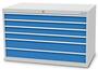 Bedrunka+Hirth Schubladenschrank T736 6 Schubladen B/T/H 1305x736x819 mm