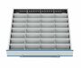 Schubladeneinsatz Metalleinteilung TSM-Schrank 600x600 mm
