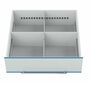 Schubladeneinsatz Metalleinteilung TSM-Schrank 600x600 mm