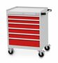 Wachter Mobiler Schubladenschrank T500 6 Schubladen 680x500x890 mm