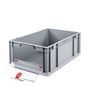 Eurobehlter EuroStore, Klappscheibe B/T/H 600x400x220 mm
