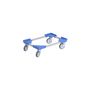 Transportroller MetalRoll f�r Boxen/Paletten, blau