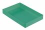 Einsatzbox aus PS, T/B/H 162x108x23 mm, gr�n (35 Stk.)