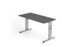 Schreibtisch h�henverstellbar | Home Office | B/T 1400 x 672 mm