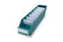 Lagerk�sten | Regalbox T/B/H 400x90x95 mm, gr�n, 40 St�ck