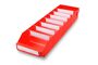 Lagerk�sten | Regalbox T/B/H 600x180x95 mm, rot, 20 St�ck