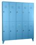 Garderobenschrank 5 Abteile, 10 F�cher, Abteilbreite 300 mm