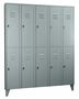 Garderobenschrank 5 Abteile, 10 F�cher, Abteilbreite 300 mm