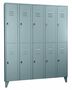 Garderobenschrank 5 Abteile, 10 F�cher, Abteilbreite 300 mm