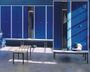 Garderobenschrank + Sitzbank, 3 Abteile, Breite 300 mm