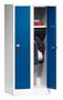 Schul- & Kindergartenspind, 2 Abteile, Abteilbreite 300 mm