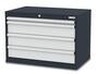 Simplaflex Schubladenschrank 4 Schubladen 900x575x620 mm