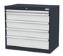 Simplaflex Schubladenschrank 5 Schubladen 900x575x820 mm