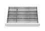 Schubladeneinsatz Metalleinteilung 600x450 mm BLH 75-200 mm 
