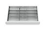 Schubladeneinsatz Metalleinteilung 600x450 mm BLH 75-200 mm 