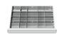 Schubladeneinsatz Metalleinteilung 600x450 mm BLH 75-200 mm 