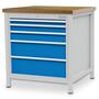 Werkbank | Kastenwerkbank 5 x Schublade B/T/H 810x750x959 mm