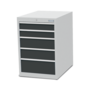 Wachter Schubladenschrank T736 5 Schubladen B/T/H 555x736x819 mm