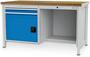Werkbank | Kastenwerkbank 2 x Schublade 1 x Fl�gelt�r B/T/H 1500x750x859 mm