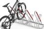 Fahrradst�nder Anlehnparker verzinkt 4 Stellpl�tze zweiseitig