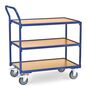 Fetra Tischwagen, 3 Etagen, Tragkraft 300 kg, 850x500 mm