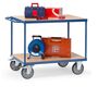 Fetra Tischwagen, 2 Etagen, Tragkraft bis 600 kg, 1000x600 mm
